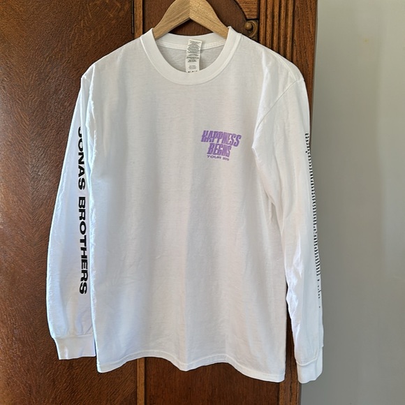 Jonas Brothers Happiness Begins Tour 2019 long Sleeve Tshirt - Picture 2 of 3